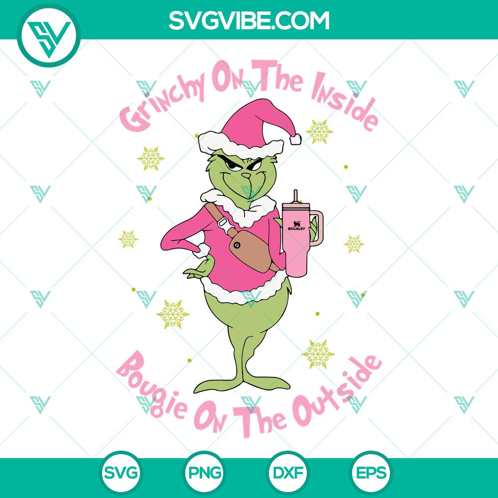 Pink Grinchy on the Inside SVG | Girly Grinch Holiday Cut Files Pink Grinchy on the Inside SVG | Girly Grinch Holiday Cut Files