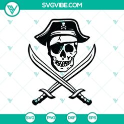 Pirates Sull SVG, Halloween SVG, Scary SVG, Oct 31 SVG