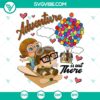 Pixar Up Carl and Ellie Adventure SVG | Disney Love Story Cut Files 2