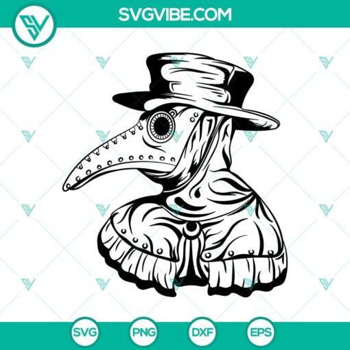 plague doctor svg doctor crow svg crow facemask svg