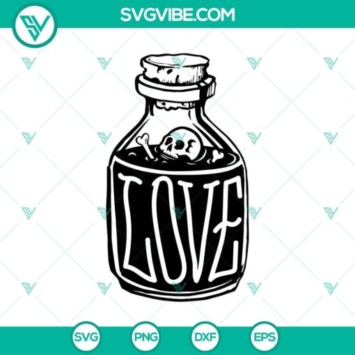 poison love svg halloween svg scary svg