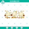 Pooh Ghost Retro Halloween SVG Cut Files for Cricut & Silhouette, Includes PNG & DXF Formats, Halloween Silhouette Designs.