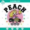 Princess Peach Mario Kart SVG | Racing Cut Files for Cricut 3
