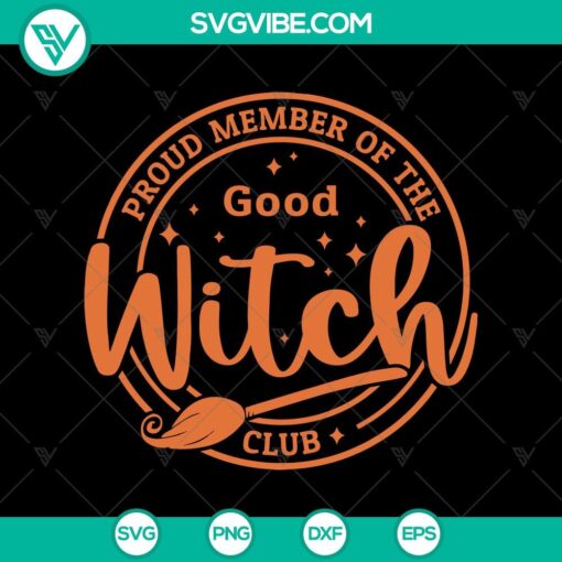 proud member witch club svg halloween svg scary svg witch svg