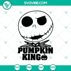 Halloween, SVG Files, The Nightmare Before Christmas SVG, Pumpkin King SVG, 24