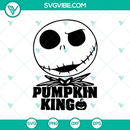 pumpkin king svg scary svg halloween svg