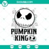 Pumpkin King and Halloween-themed SVG design inspired by The Nightmare Before Christmas. Great for Halloween decor and crafts.