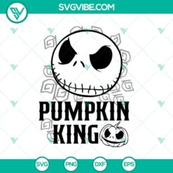 Halloween, SVG Files, The Nightmare Before Christmas SVG, Pumpkin King SVG, The 18