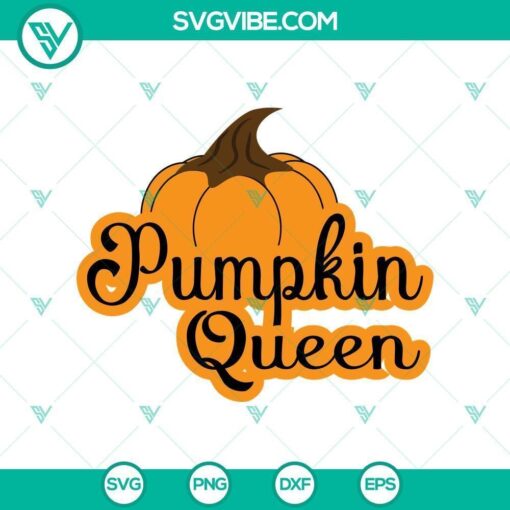 pumpkin queen svg halloween svg horror svg halloween scary svg