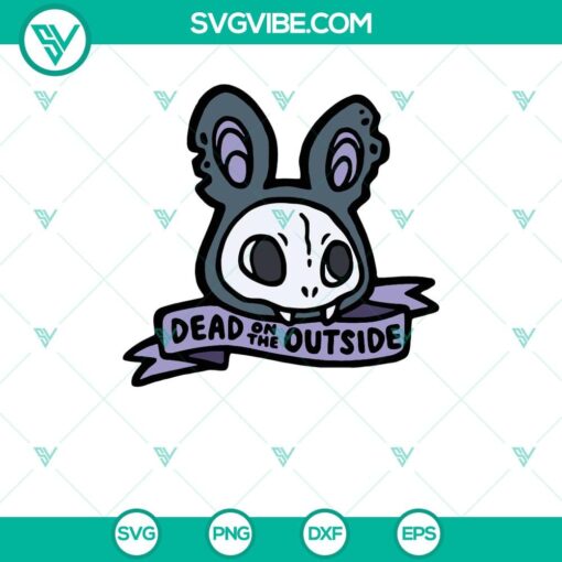 rabbit skull dead on svg the outside fang rabbit svg halloween svg