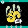 Spooky Halloween SVG with random dancing figures, perfect for scary party decorations and crafts.