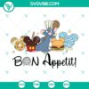 Remy Bon Appetit Epcot Food and Wine Festival SVG featuring Disney Foodie Cut Files, perfect for Disney food lovers and festival enthusiasts.