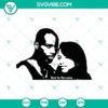 Rest In Paradise Aaliyah SVG with Halloween Horror and Scary elements, perfect for Halloween crafting projects.