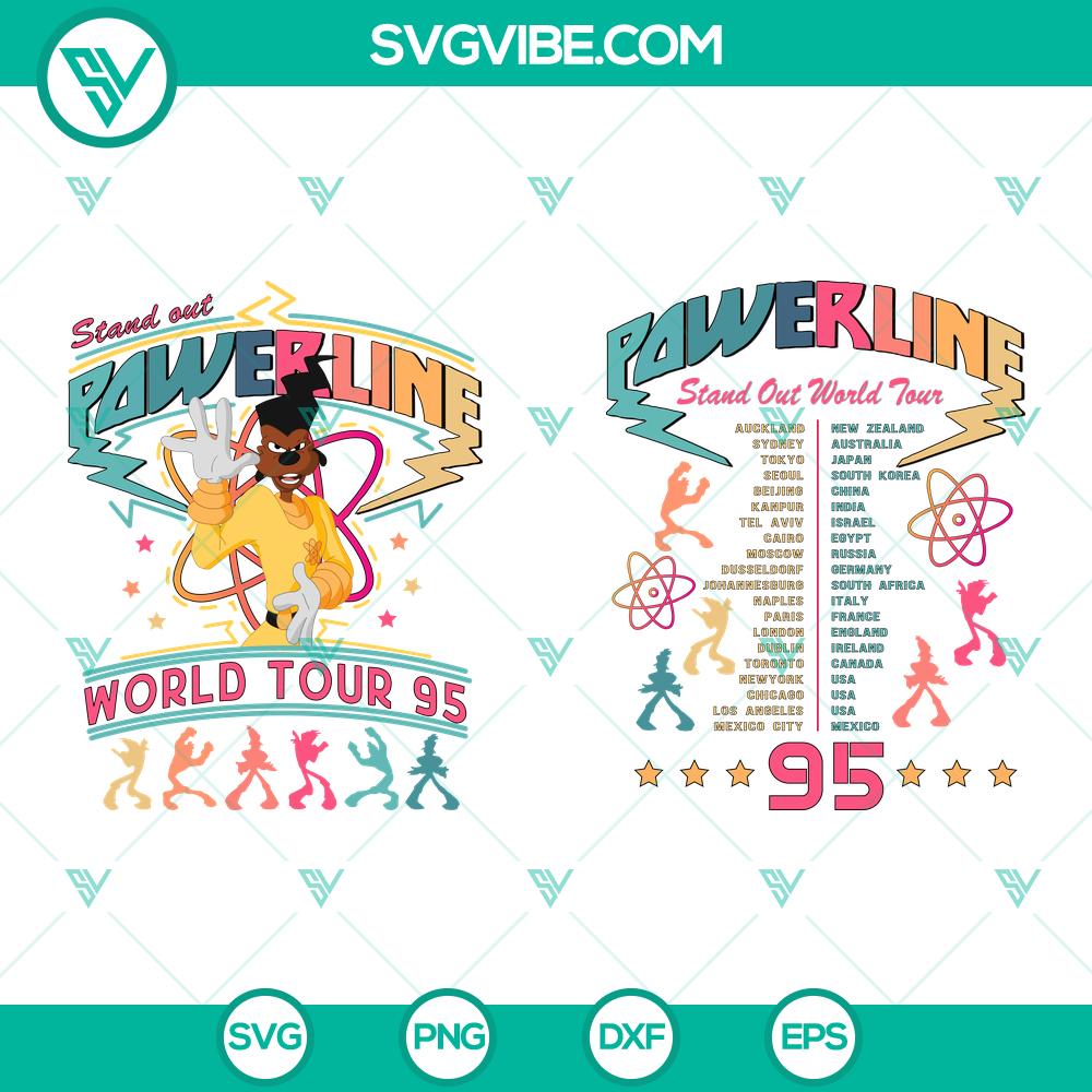 Retro 90s Max Goofy Roxanne Powerline SVG | Disney Nostalgia Cut Files Retro 90s Max Goofy Roxanne Powerline SVG | Disney Nostalgia Cut Files
