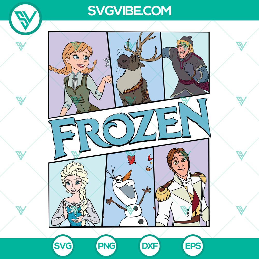 Retro Disney Princess Elsa Frozen SVG | Vintage Queen Cut Files Retro Disney Princess Elsa Frozen SVG featuring vintage queen cut files for digital crafting projects.