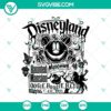 Retro Disneyland Halloween cartoon characters SVG file for Cricut and Silhouette designs, featuring Halloween theme.