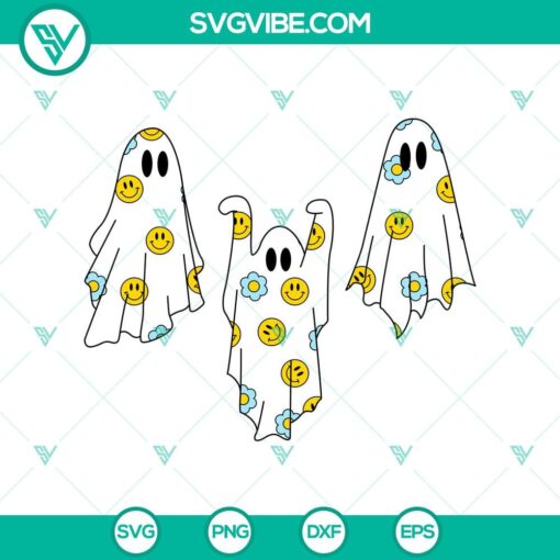 retro ghost smiley face svg funny ghost svg funny halloween svg