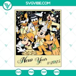 Retro Mickey Friends Disneyland Trip 2025 SVG | Vintage Disney Cut Files