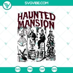 Halloween, Movies, SVG Files, Retro The Haunted Mansion SVG DXF EPS PNG Cut 11