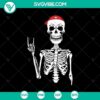 Rocker skeleton hand rock on costume SVG design for Halloween, horror theme. Scary and festive Halloween SVG.