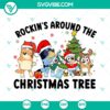 Rockin' Around the Christmas Tree SVG | Classic Holiday Song Cut Files 2