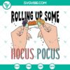Hocus Pocus Halloween SVG cut files for Cricut and Silhouette, spooky and fun designs for Halloween crafting projects.