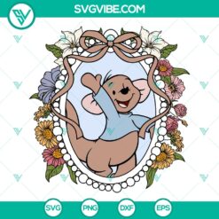 Roo Mirror Bow SVG | Disney Winnie the Pooh Cut Files