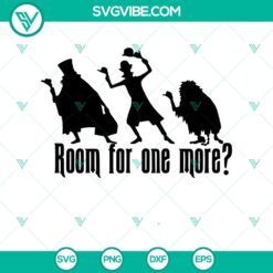 Halloween, SVG Files, The Haunted Mansion SVG, Room For One More? SVG, The 19