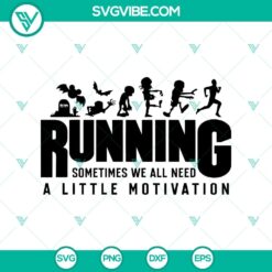 Halloween-themed SVG design for running enthusiasts, featuring motivational text. Happy Halloween SVG for digital use.