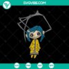 Spooky Halloween-themed SVG design of Sally dangling, perfect for Oct 31 projects.