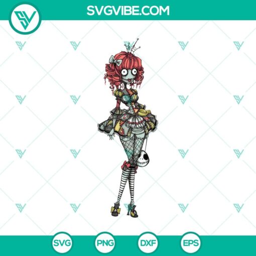 sally doll svg the nighmare before christmas svg halloween svg