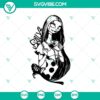 Spooky Sally Nightmare Before Christmas SVG for Scary Movie fans - Halloween design with a frightful twist.