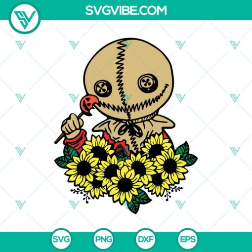 sam trick or treat sunflower svg sam horror svg halloween svg