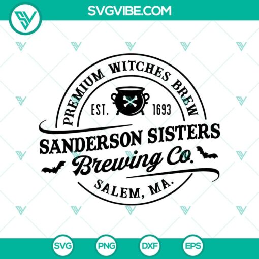 sanderson sisters witches brewing co svg halloween svg sanderson sisters svg scary svg