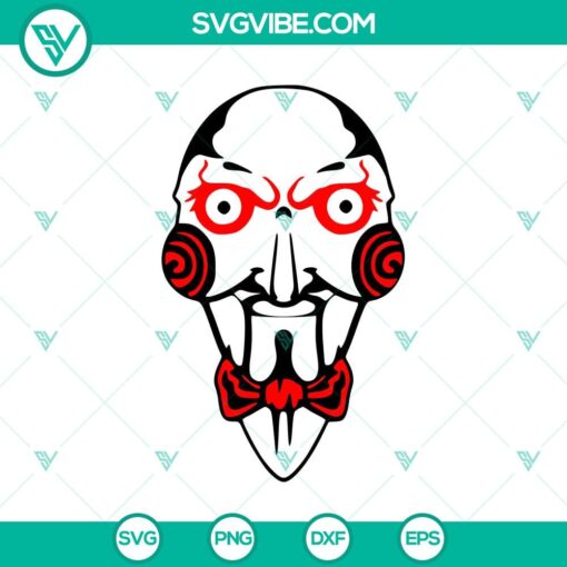 saw horror face svg horror characters svg halloween svg