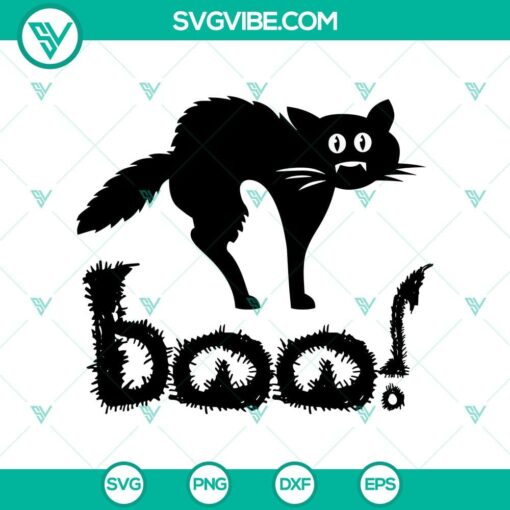 scary cat boo svg halloween svg scary svg oct 31 svg