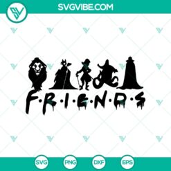 Scary Characters Movie SVG, Disney Characters SVG, Halloween SVG