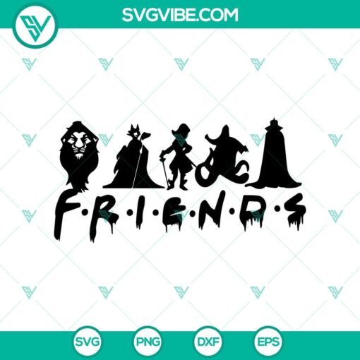 scary characters movie svg disney characters svg halloween svg