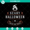 Scary Halloween SVG with spooky and frightful design elements for Halloween decorations and projects.