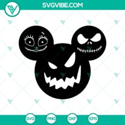 Halloween, Mickey SVG, SVG Files, The Nightmare Before Christmas SVG, Scary 20