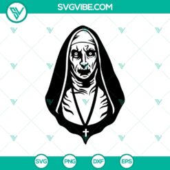Scary Valak SVG, The Nun Movie SVG, The Conjuring SVG, Valak SVG