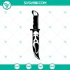 Scream Ghost Knife SVG graphic, featuring Horror Characters for Halloween designs.