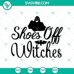 "Halloween themed Shoes off Witches SVG with Horror and Scary elements. Perfect for spooky crafts and projects."