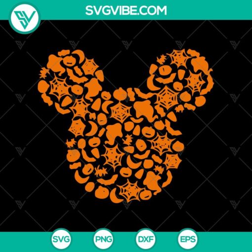 silhouette icon disney mickey mouse halloween svg halloween svg scary svg horror svg