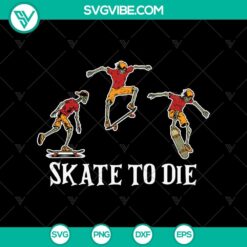 Skateboarding Skeletons Skater Halloween SVG, Halloween SVG, Scary SVG, Oct 31 SVG