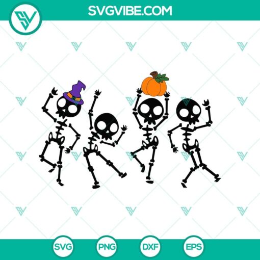 skeleton dancing pumpkin svg skeleton witch svg funny halloween svg