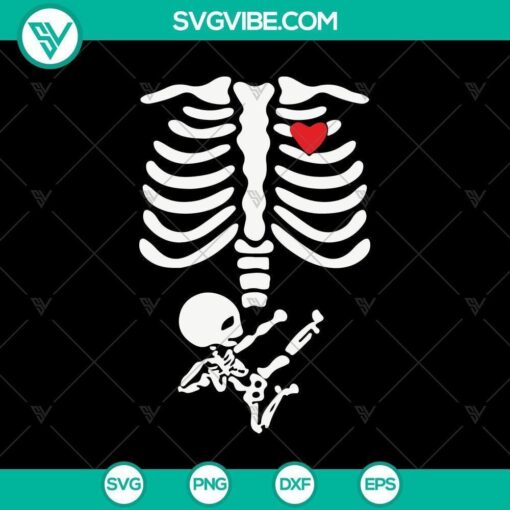 skeleton heart svg horror svg halloween svg halloween scary svg