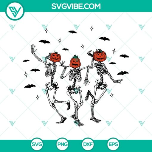 skeleton jackolantern dancing svg skeleton dancing svg funny halloween svg