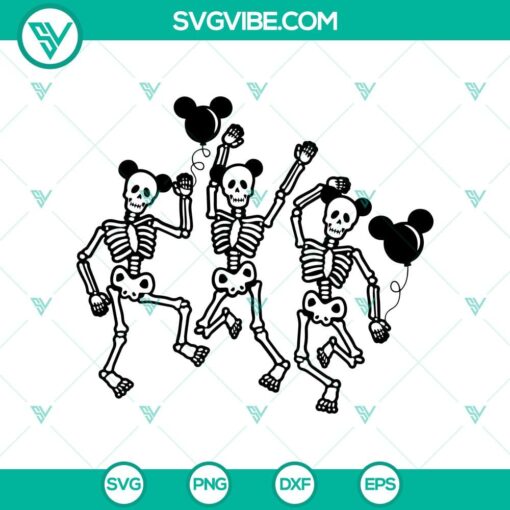 skeleton mickey head dancing svg funny skeleton svg funny halloween svg