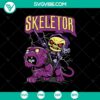 Skeletor Horror SVG featuring The Skeletor Key design, perfect for horror film enthusiasts.